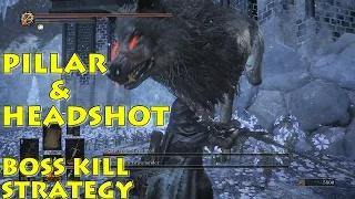 Dark Souls 3: Ashes of Ariandel -- Champion's Gravetender, Greatwolf - pillar/head shot strategy