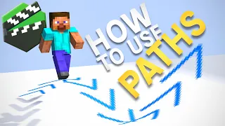 How To Use PATHS - Mine-imator Tutorial