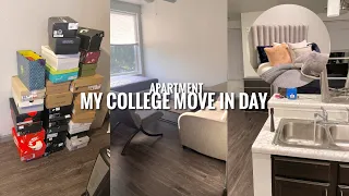 college move in day vlog + empty apartment tour 2022!! (SENIOR YEAR)