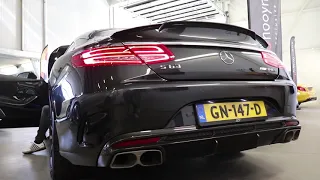 Mercedes S63 BRABUS 730 - INSANELY LOUD REVS!