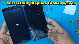 Redmi 6A Broken TouchScreen Combo Folder Replacement Change.How Ro Restoration Mi Touch Display All