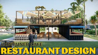 Container Cafe and Restaurant Design