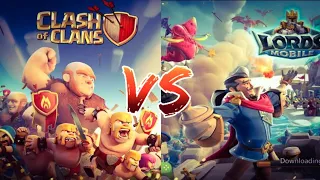 CLASH OF CLANS VS LORDS OF MOBILE | who is the best game in 2021