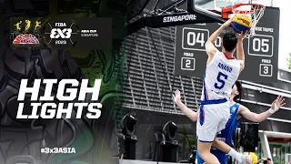 Mongolia vs Chinese Taipei | Men | Highlights | FIBA 3x3 Asia Cup 2023