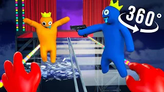 Rainbow Friends in Squid Game Glass Bridge VR 360 | ACGame Animations