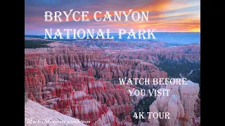 Watch before you visit Bryce Canyon tour! Best of Utah National Parks. 4K Know Before You Go.