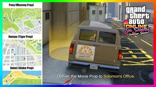 How To QUICKLY Find ALL Of The Solomon Richards Movie Prop Vans In GTA 5 Online! (Summer Special)