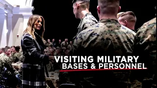 Preview  Hannity joins Melania Trump's military base tour Fox News