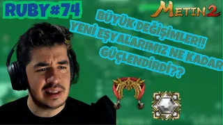 BÜYÜK DEĞİŞİMLER!! YENİ EŞYALARIMIZ HASARIMIZI NE KADAR ARTTIRDI?? Metin2 Tr Ruby#74