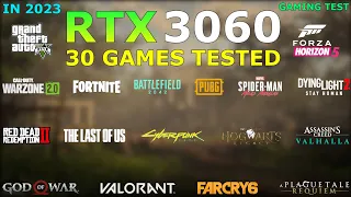 RTX 3060 12GB - 30 Games Tested - a 1080P Gaming Beast?