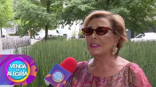 ¡En exclusiva! Sylvia Pasquel habla sobre el estado de salud de su madre | Venga la Alegría