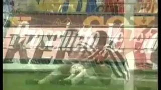 Goal! R.Baggio. 1993. Milan-Juventus 1:3