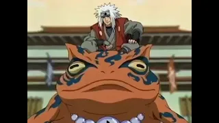 First time naruto sees Jiraiya and Jiraiya first appearance