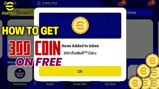 How to get free 300 coin in efootball 2023 mobile😱