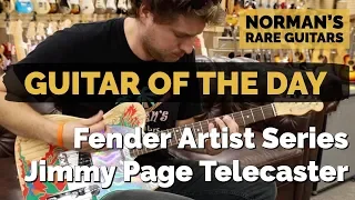 Guitar of the Day: Fender Artist Series Jimmy Page Telecaster | Norman's Rare Guitars