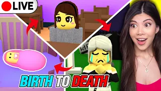 🔴 BIRTH to DEATH in ROBLOX BROOKHAVEN