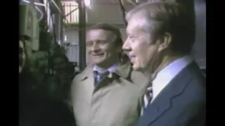 President Jimmie Carter Return to Plains, Ga., 1981