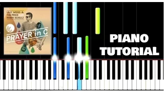 Prayer in C - Piano Tutorial - Lilly Wood & the Prick and Robin Schulz