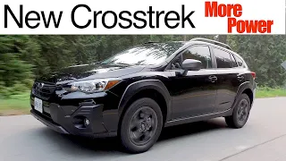 New 2021 Subaru Crosstrek Review // Now with more power