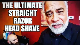 Ultimate Straight Razor Head Shave