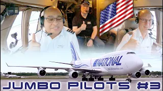 Captain TJ 🇺🇸 B747-400F National USA FINAL Ultimate Cockpit Movie! [Exclusive.AIRCLIPS.com]