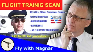 Prepaid flight training scam