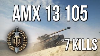 World of Tanks || AMX 13 105 3,5k damage, 7 kills