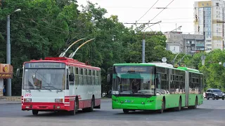 Kharkiv trolleybus. History, routes, past and present...