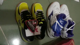 Mở hộp giày Nhật chuyên dùng cho bóng bàn