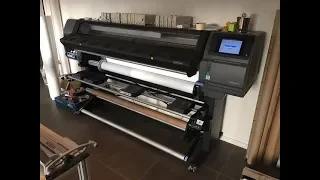 HP Latex 360 test print