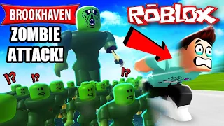 ZOMBIE APOCALYPSE IN BROOKHAVEN! (ROBLOX BROOKHAVEN RP)