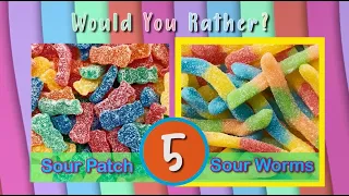 Would you Rather? 🍭 Candy Edition | Candy Crush Workout | Brain Break | PhonicsMan Fitness
