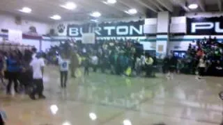 Burton High School Homecoming Rally 2010-2011 Tiff fails :D