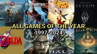 All Games of the year (all GOTY games) 1997-2024