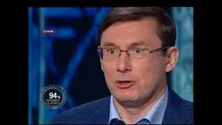 Юрій Луценко. Шустер LIVE. 20-06-2014