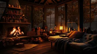 Sleep with Cozy Rain Autumn Sleep Sounds & Relaxing Gentle Rain Sounds for Sleeping Problems