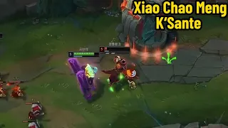 Xiao Chao Meng: His K'Sante is BREAKING KR Master!