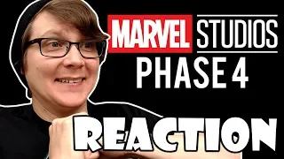 MARVEL PHASE 4 - Lineup Reveal Panel Reaction and Discussion!