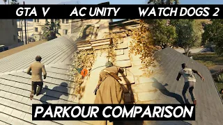 PARKOUR COMPARISON IN 6 AWESOME VIDEO GAMES | WHICH ONE IS BETTER ?