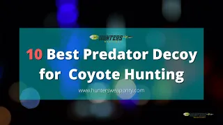 10 Best Predator Decoy for Coyote Hunting 2021