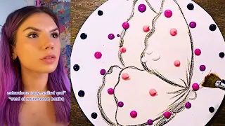 *60 Minutes*🎨 Text To Speech 🎨 ASMR Satisfying Art || @Bailey Spinn || POVs Tiktok Compilations 2024