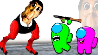 Obunga Meme + DINOSAURS T REX Vs Among Us in real life animation #7