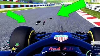 HO BUCATO LA GOMMA! Sfortune Pazzesche - F1 2018 Carriera Red Bull