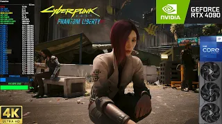 Cyberpunk 2077 - Phantom Liberty 4K DLSS 3.5 Path Tracing | RTX 4090