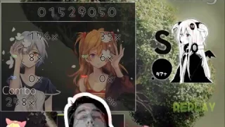 6 digit osu player makes his first 100pp play