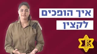 שאלת קיטבג - איך יוצאים לקצונה | צה״ל