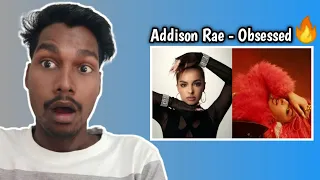 INDIAN REACT TO Addison Rae - Obsessed (Official Music Video) | Esau Baru