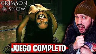 MI EX-NOVIA INTENTA MATARME en CRIMSON SNOW! - JUEGO TERROR COMPLETO ESPAÑOL!