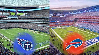 NFL Future Stadium Comparison: Bills Stadium vs Titans Stadium