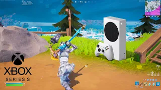 Fortnite Ranked Gameplay on Xbox series s (120FPS/4K)